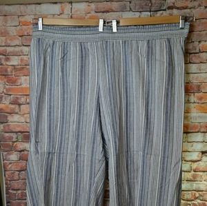 Avenue linen capris 26/28